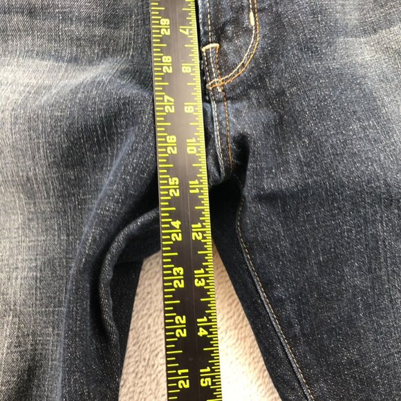 Vintage Guess Mens Cliff Boot Cut Jeans Size 36 Blue Dark Denim Classic Stretch - Picture 6 of 16